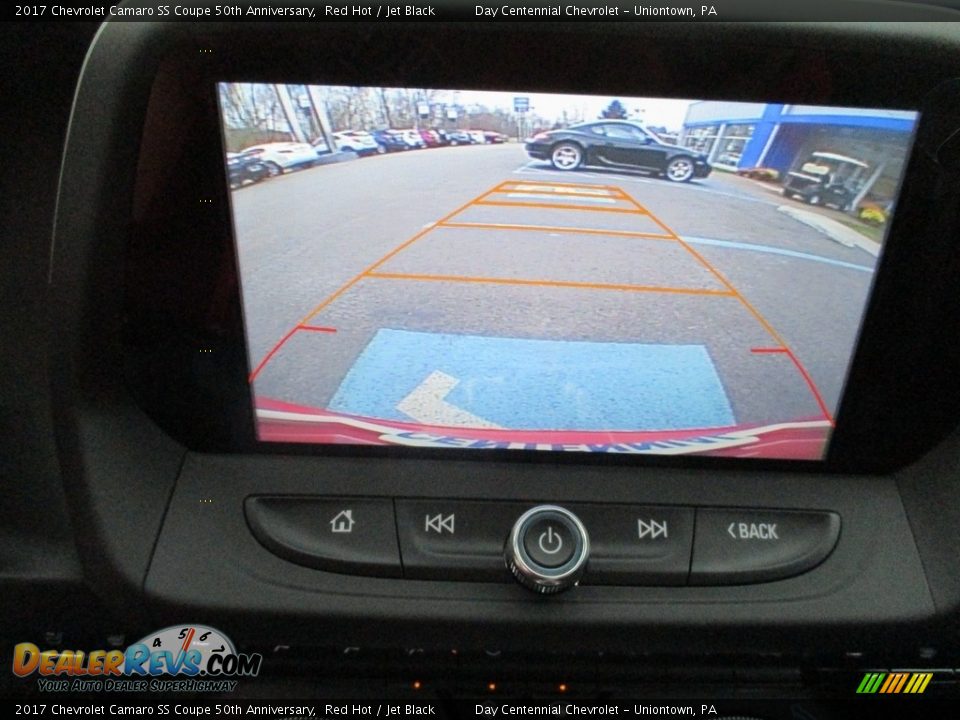 2017 Chevrolet Camaro SS Coupe 50th Anniversary Red Hot / Jet Black Photo #18