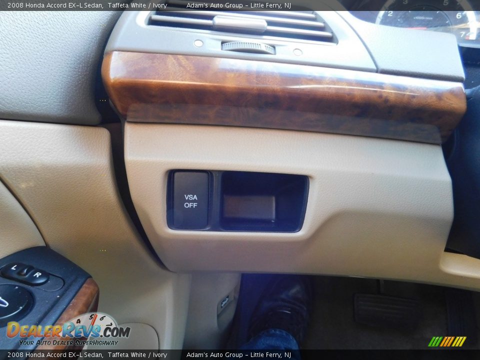 2008 Honda Accord EX-L Sedan Taffeta White / Ivory Photo #16