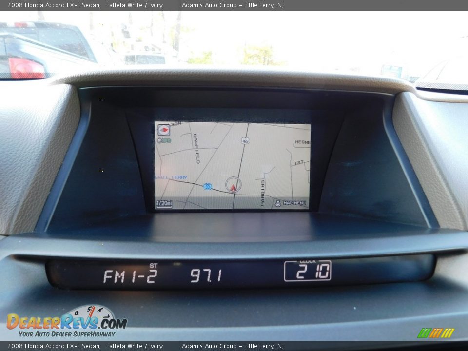 2008 Honda Accord EX-L Sedan Taffeta White / Ivory Photo #21
