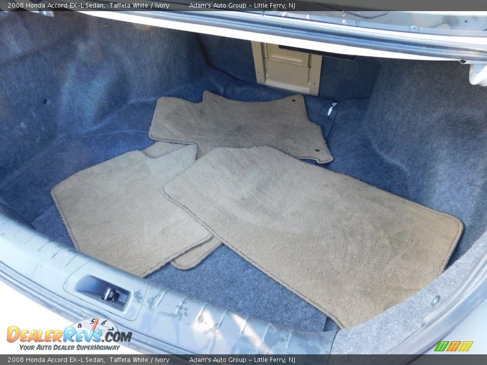 2008 Honda Accord EX-L Sedan Taffeta White / Ivory Photo #25