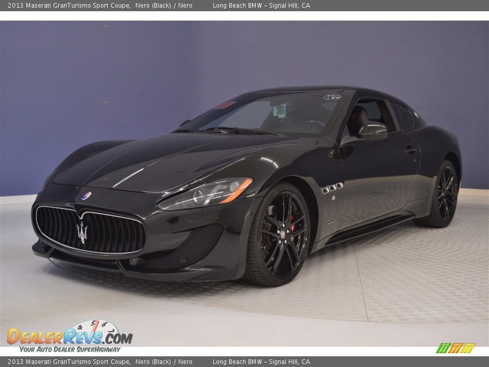 2013 Maserati GranTurismo Sport Coupe Nero (Black) / Nero Photo #3