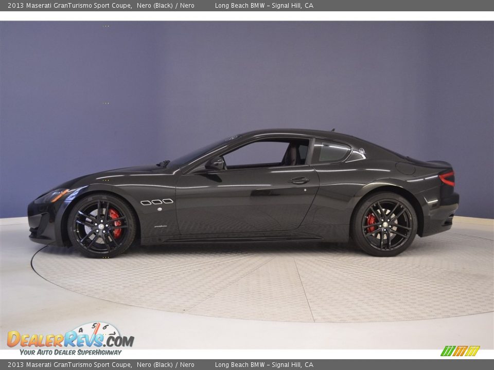 2013 Maserati GranTurismo Sport Coupe Nero (Black) / Nero Photo #4