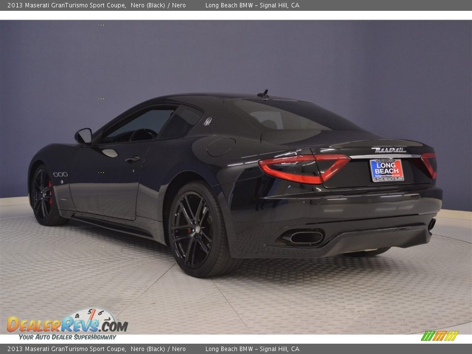 2013 Maserati GranTurismo Sport Coupe Nero (Black) / Nero Photo #5