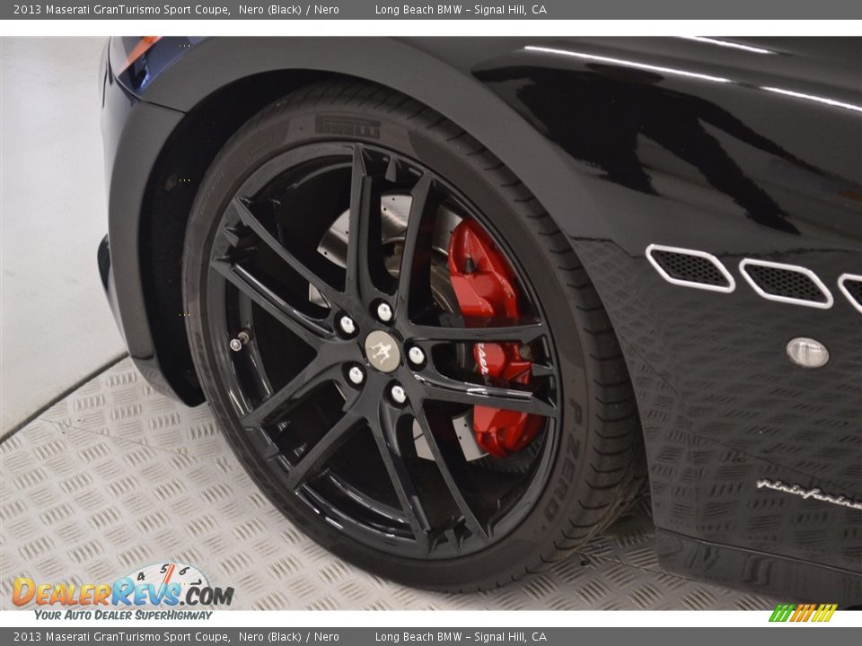 2013 Maserati GranTurismo Sport Coupe Nero (Black) / Nero Photo #9