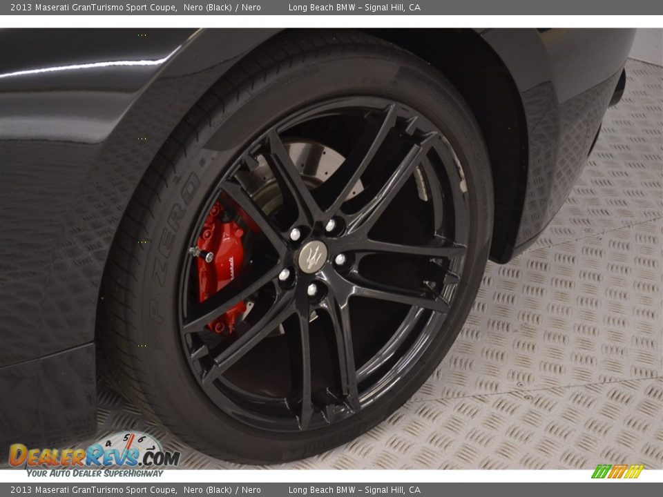 2013 Maserati GranTurismo Sport Coupe Nero (Black) / Nero Photo #10