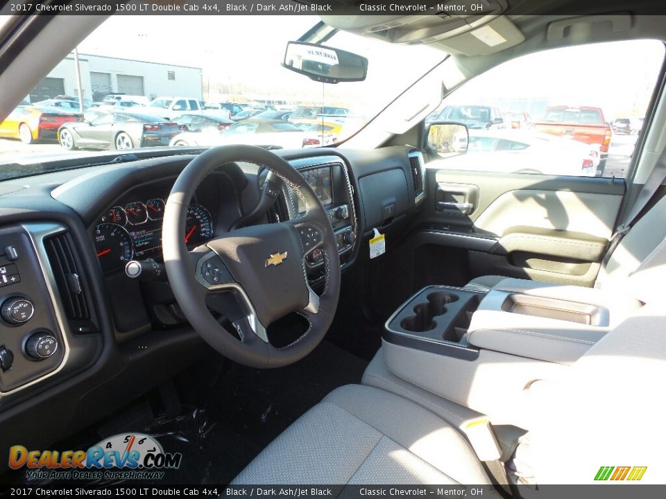 Front Seat of 2017 Chevrolet Silverado 1500 LT Double Cab 4x4 Photo #7