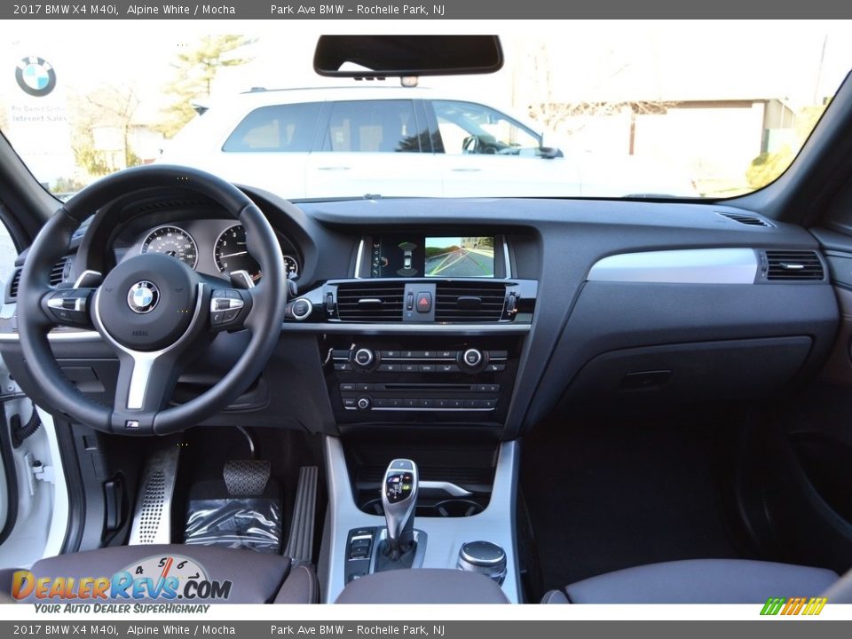 2017 BMW X4 M40i Alpine White / Mocha Photo #15