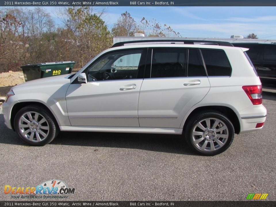 2011 Mercedes-Benz GLK 350 4Matic Arctic White / Almond/Black Photo #1