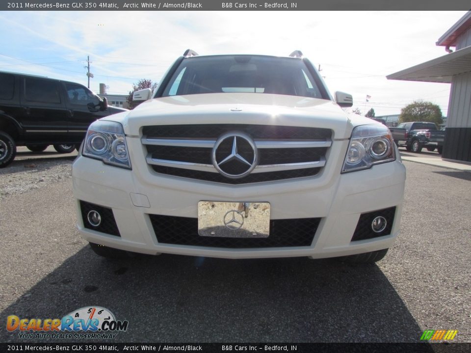 2011 Mercedes-Benz GLK 350 4Matic Arctic White / Almond/Black Photo #3