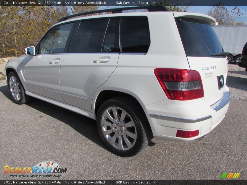 2011 Mercedes-Benz GLK 350 4Matic Arctic White / Almond/Black Photo #5