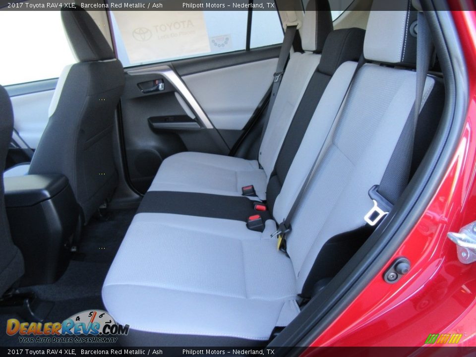 Rear Seat of 2017 Toyota RAV4 XLE Photo #18