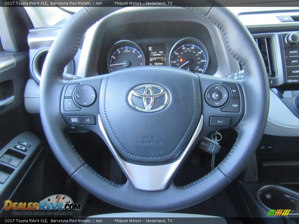 2017 Toyota RAV4 XLE Steering Wheel Photo #29