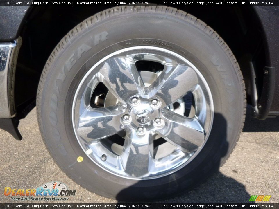 2017 Ram 1500 Big Horn Crew Cab 4x4 Wheel Photo #10