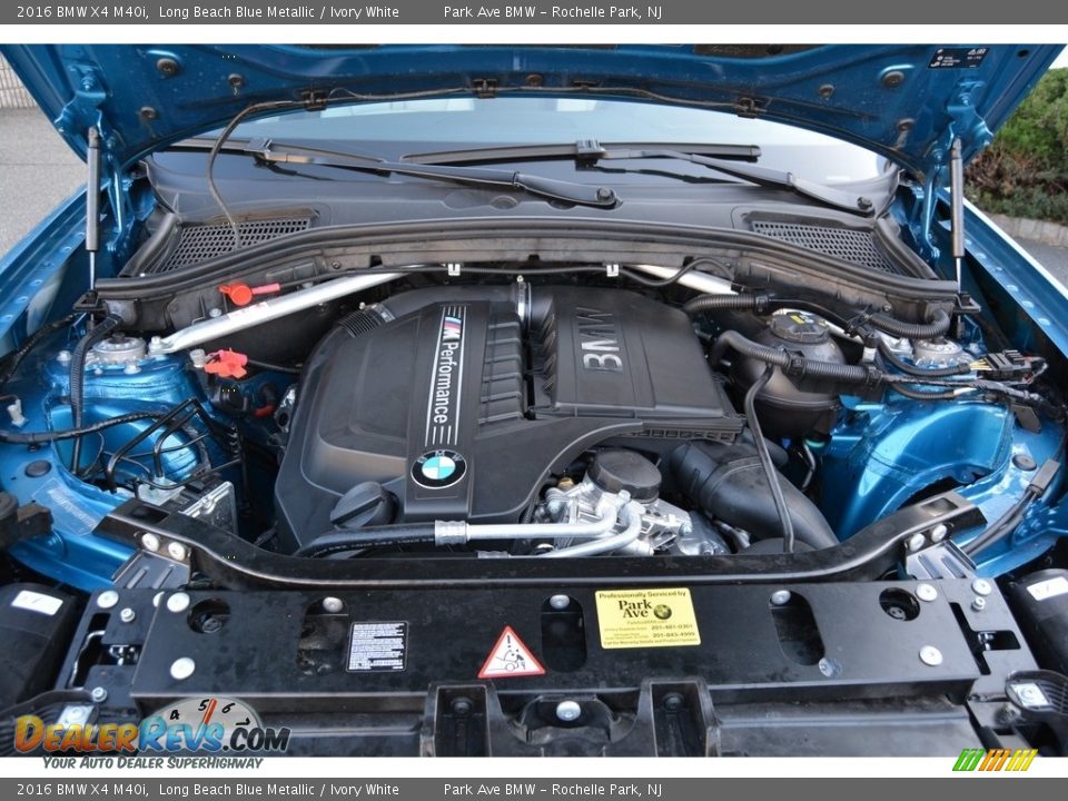 2016 BMW X4 M40i 3.0 Liter TwinPower Turbocharged DI DOHC 24-Valve VVT Inline 6 Cylinder Engine Photo #30