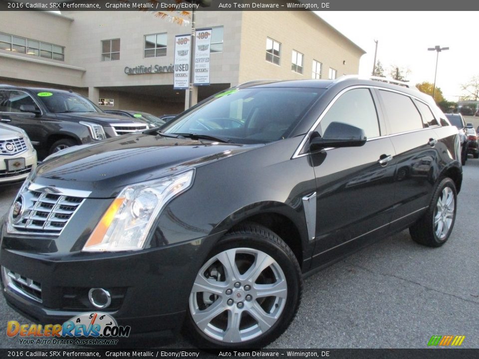 2016 Cadillac SRX Performance Graphite Metallic / Ebony/Ebony Photo #2