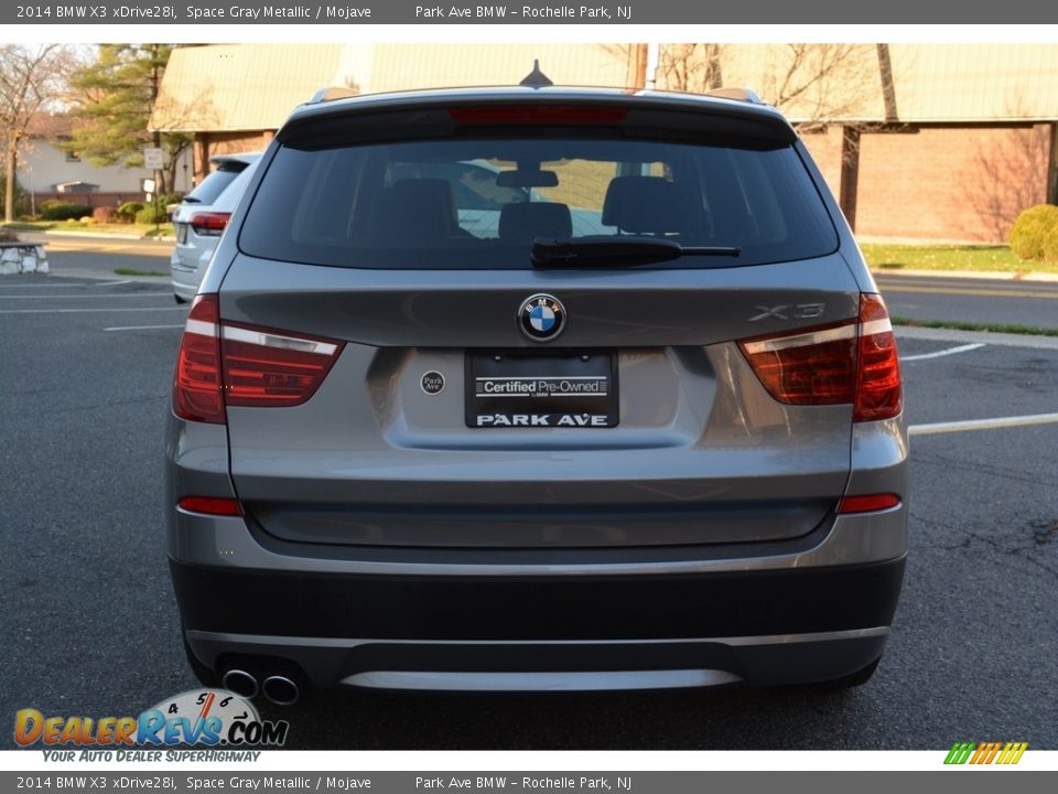 2014 BMW X3 xDrive28i Space Gray Metallic / Mojave Photo #4