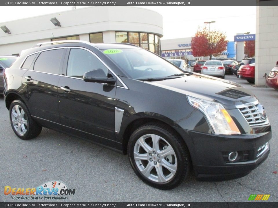 2016 Cadillac SRX Performance Graphite Metallic / Ebony/Ebony Photo #6