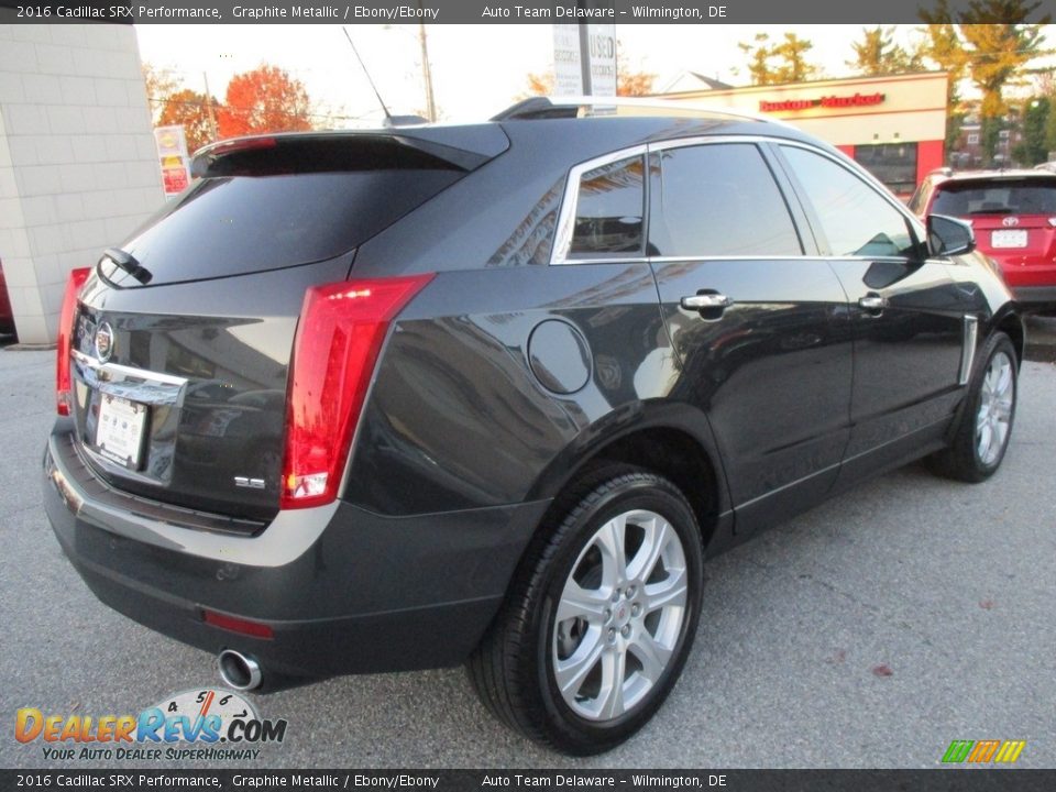 2016 Cadillac SRX Performance Graphite Metallic / Ebony/Ebony Photo #7