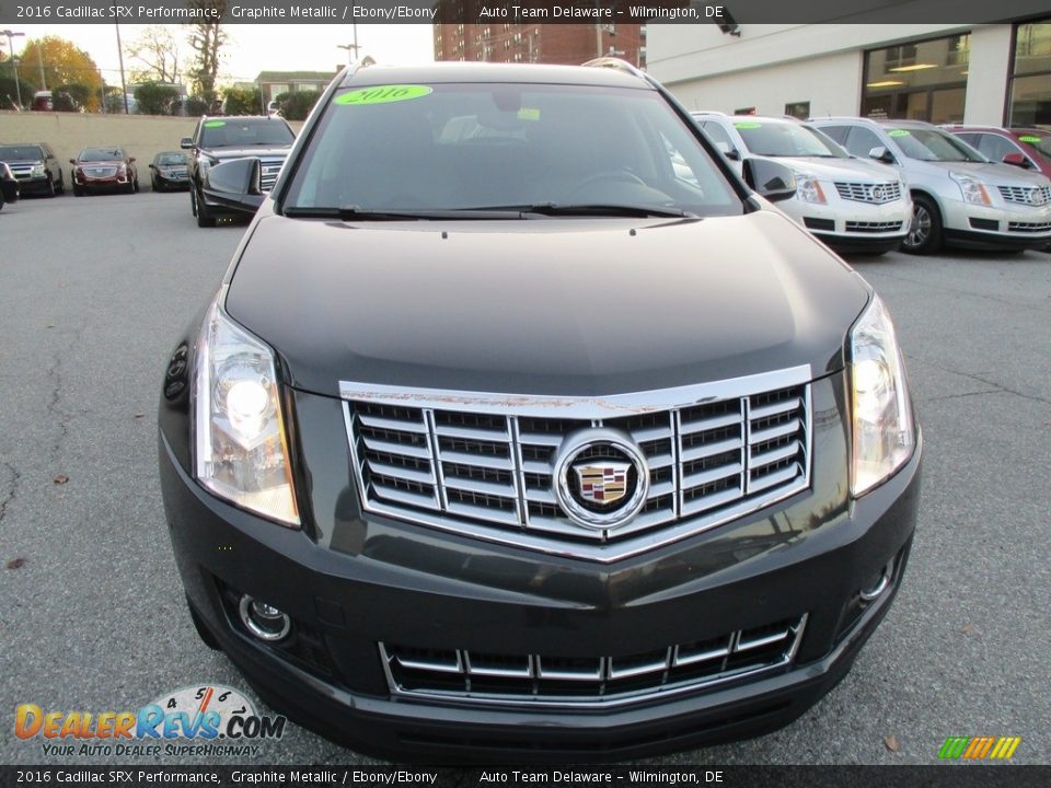 2016 Cadillac SRX Performance Graphite Metallic / Ebony/Ebony Photo #8