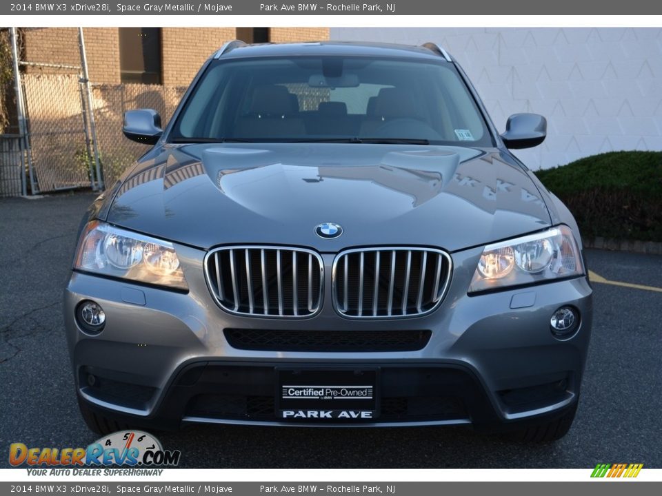 2014 BMW X3 xDrive28i Space Gray Metallic / Mojave Photo #7