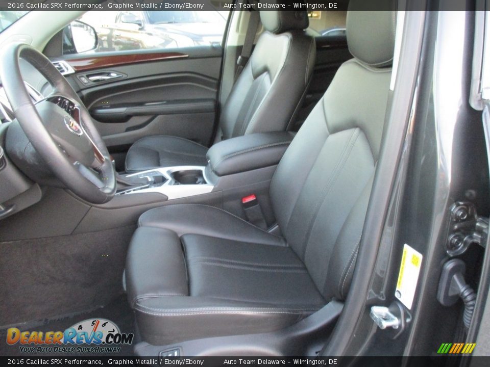 2016 Cadillac SRX Performance Graphite Metallic / Ebony/Ebony Photo #10