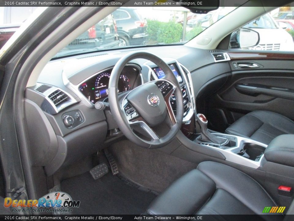 2016 Cadillac SRX Performance Graphite Metallic / Ebony/Ebony Photo #11