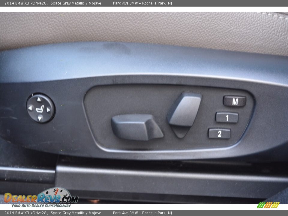 2014 BMW X3 xDrive28i Space Gray Metallic / Mojave Photo #12