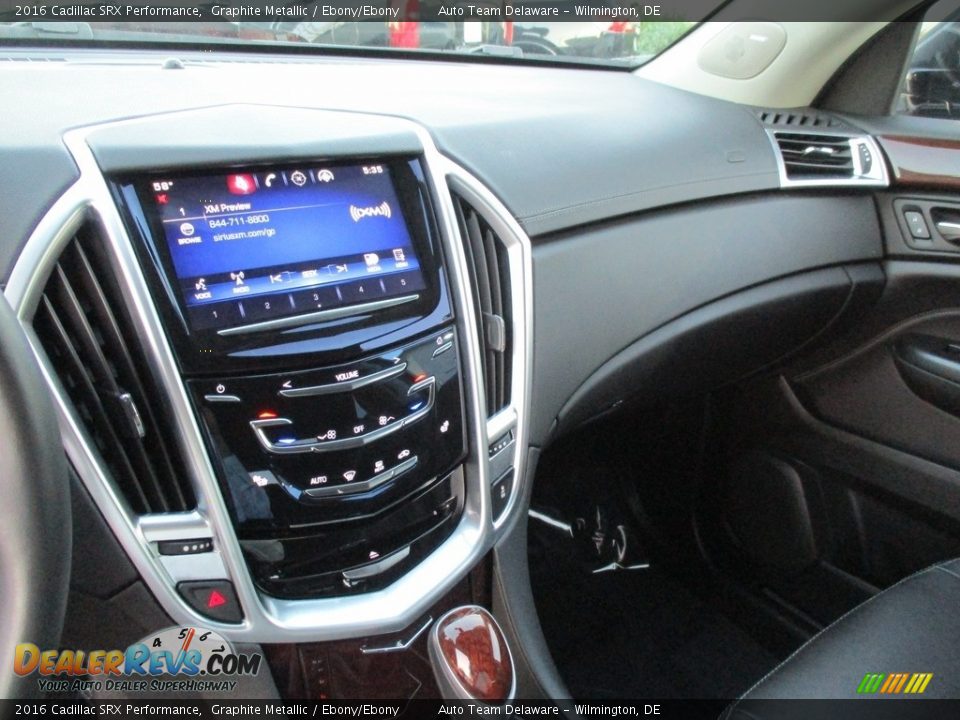 2016 Cadillac SRX Performance Graphite Metallic / Ebony/Ebony Photo #13
