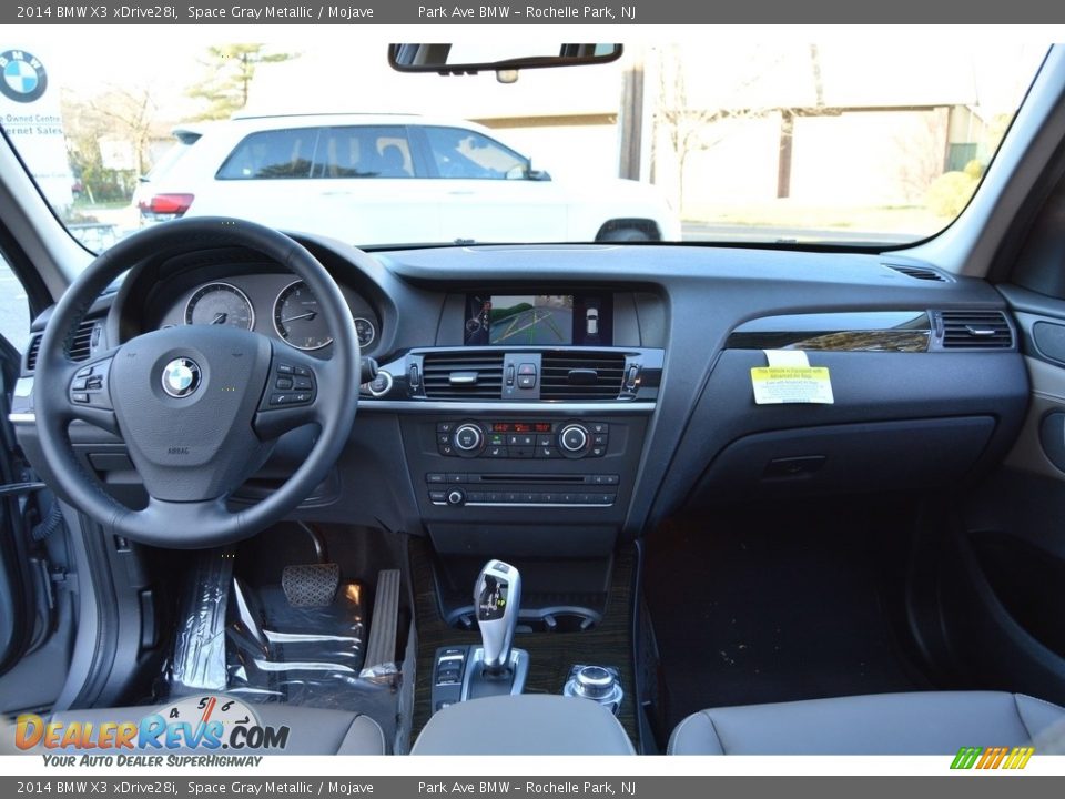 2014 BMW X3 xDrive28i Space Gray Metallic / Mojave Photo #15