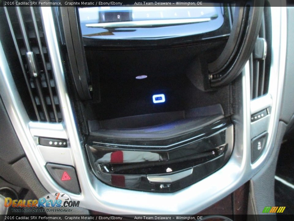 2016 Cadillac SRX Performance Graphite Metallic / Ebony/Ebony Photo #17