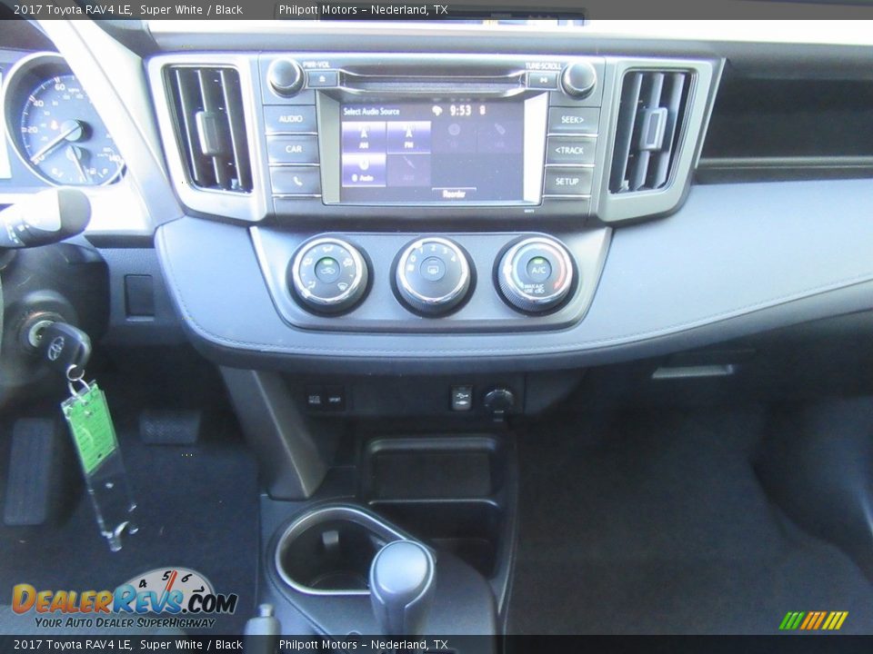 2017 Toyota RAV4 LE Super White / Black Photo #24