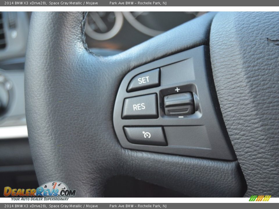 2014 BMW X3 xDrive28i Space Gray Metallic / Mojave Photo #19