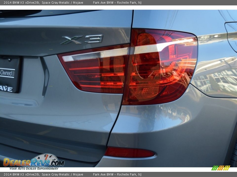 2014 BMW X3 xDrive28i Space Gray Metallic / Mojave Photo #23