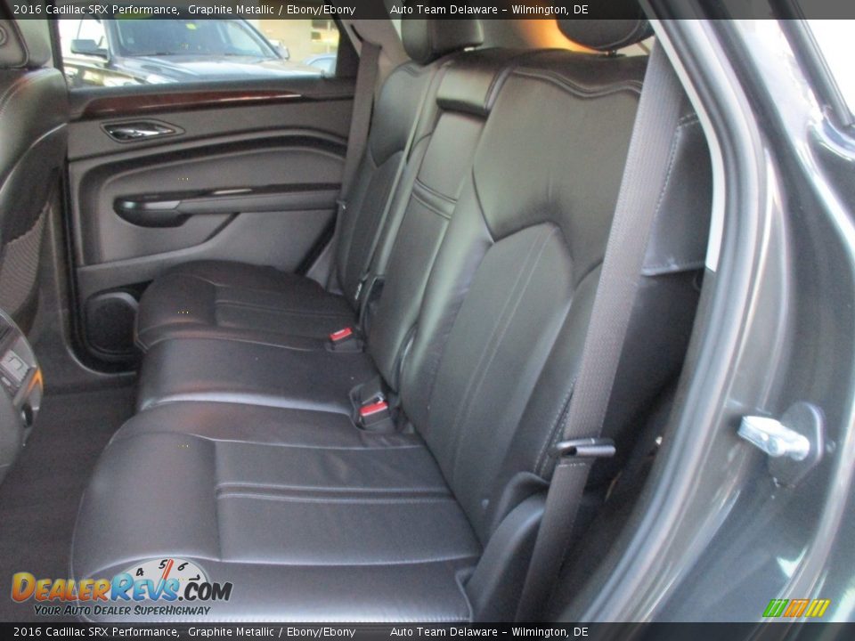 2016 Cadillac SRX Performance Graphite Metallic / Ebony/Ebony Photo #24