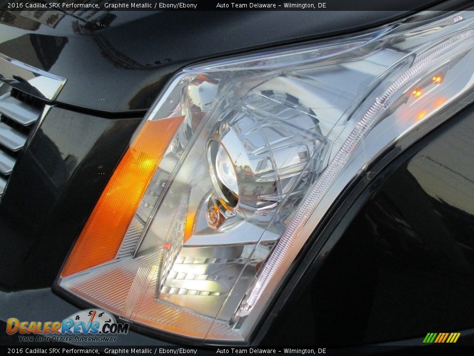 2016 Cadillac SRX Performance Graphite Metallic / Ebony/Ebony Photo #25