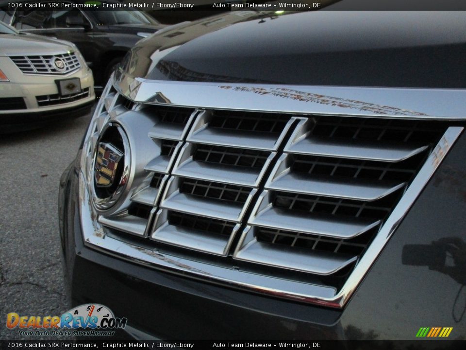 2016 Cadillac SRX Performance Graphite Metallic / Ebony/Ebony Photo #26