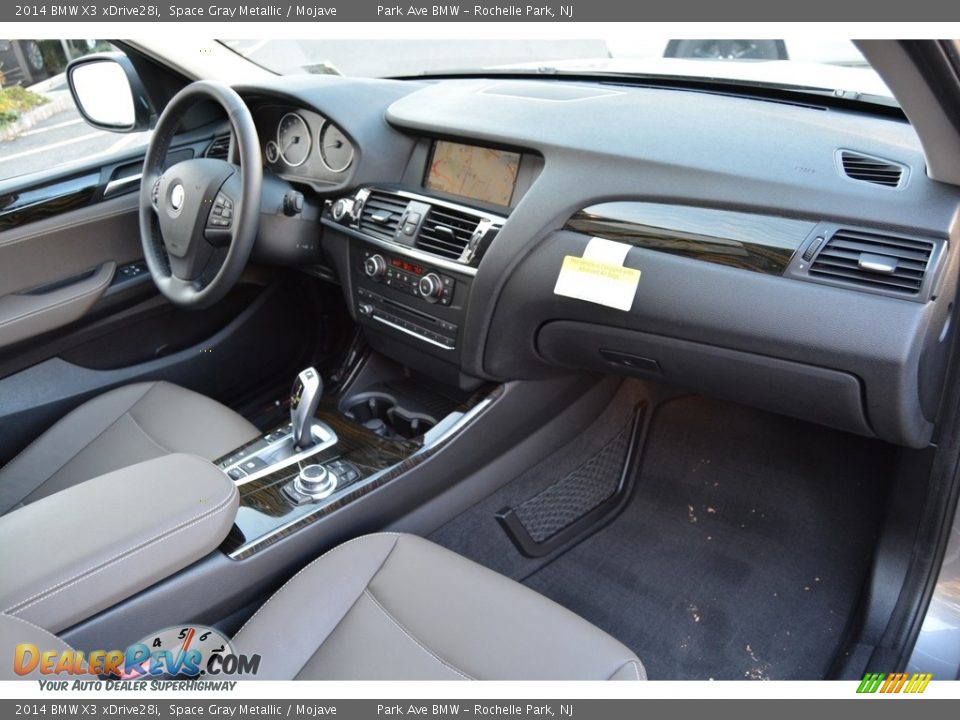 2014 BMW X3 xDrive28i Space Gray Metallic / Mojave Photo #27