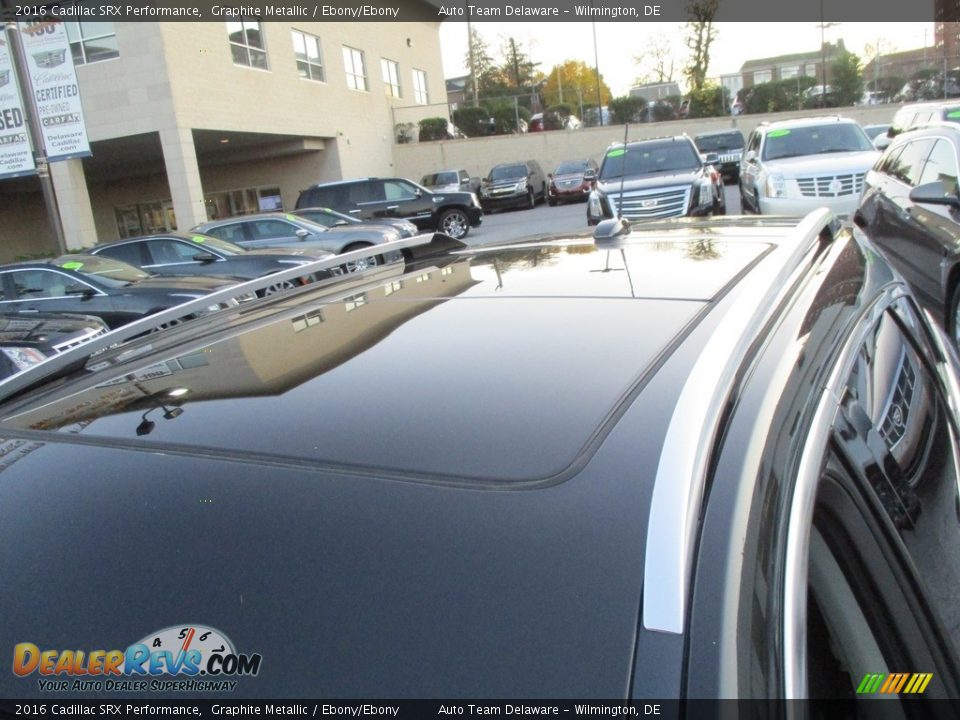 2016 Cadillac SRX Performance Graphite Metallic / Ebony/Ebony Photo #29