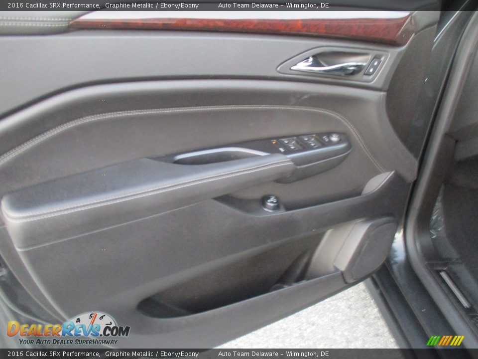 2016 Cadillac SRX Performance Graphite Metallic / Ebony/Ebony Photo #31