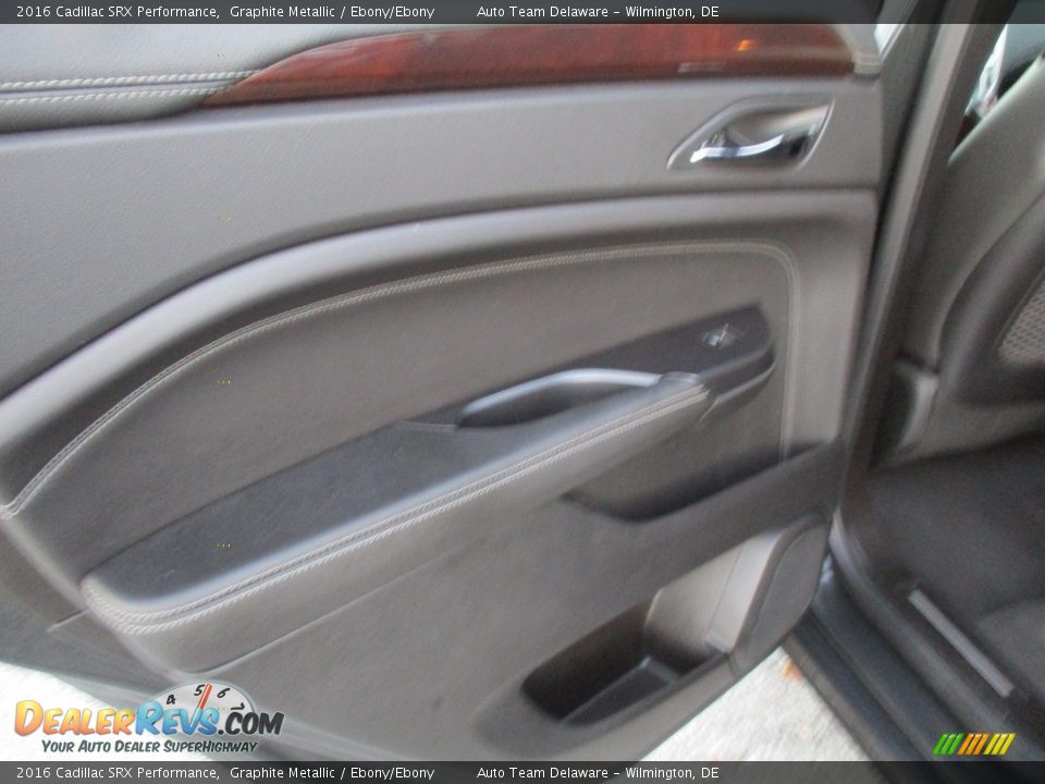 2016 Cadillac SRX Performance Graphite Metallic / Ebony/Ebony Photo #32