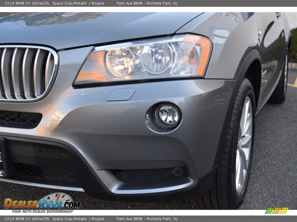 2014 BMW X3 xDrive28i Space Gray Metallic / Mojave Photo #31