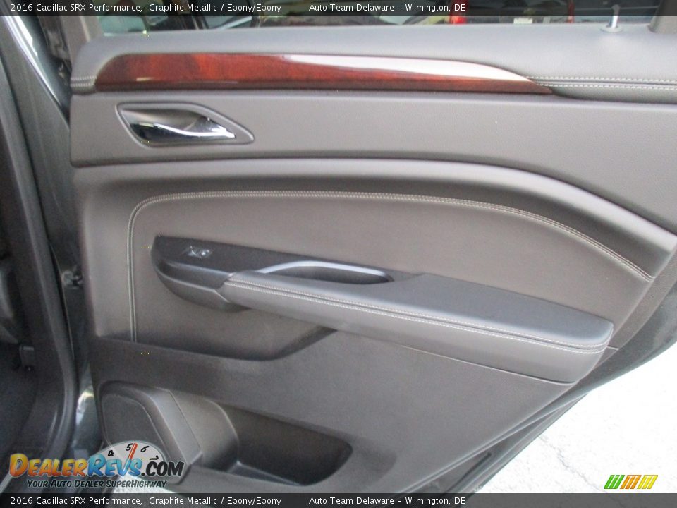2016 Cadillac SRX Performance Graphite Metallic / Ebony/Ebony Photo #33