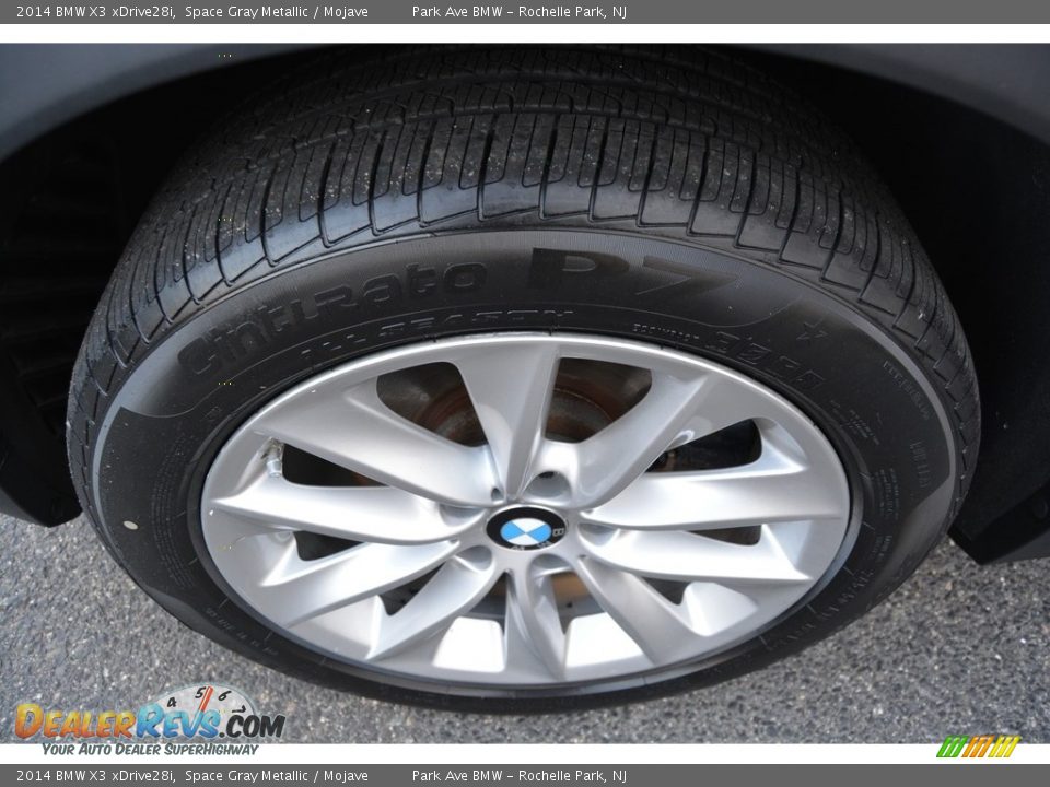 2014 BMW X3 xDrive28i Space Gray Metallic / Mojave Photo #33