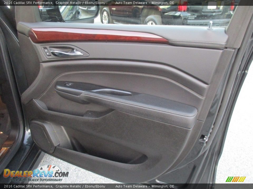 2016 Cadillac SRX Performance Graphite Metallic / Ebony/Ebony Photo #34