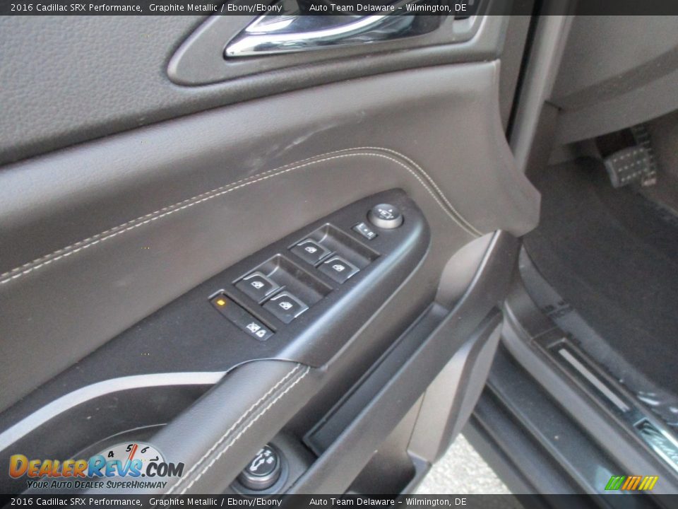 2016 Cadillac SRX Performance Graphite Metallic / Ebony/Ebony Photo #36