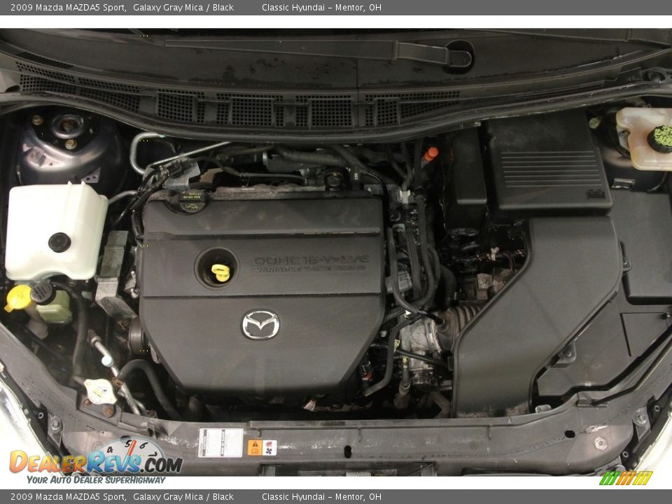 2009 Mazda MAZDA5 Sport Galaxy Gray Mica / Black Photo #18