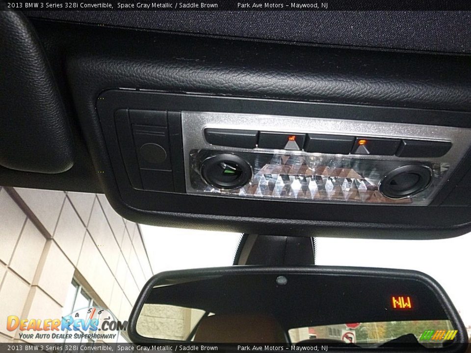 2013 BMW 3 Series 328i Convertible Space Gray Metallic / Saddle Brown Photo #31