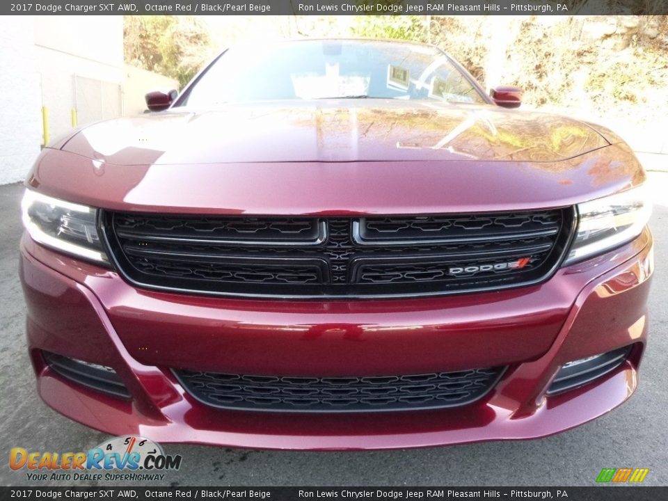 Octane Red 2017 Dodge Charger SXT AWD Photo #9