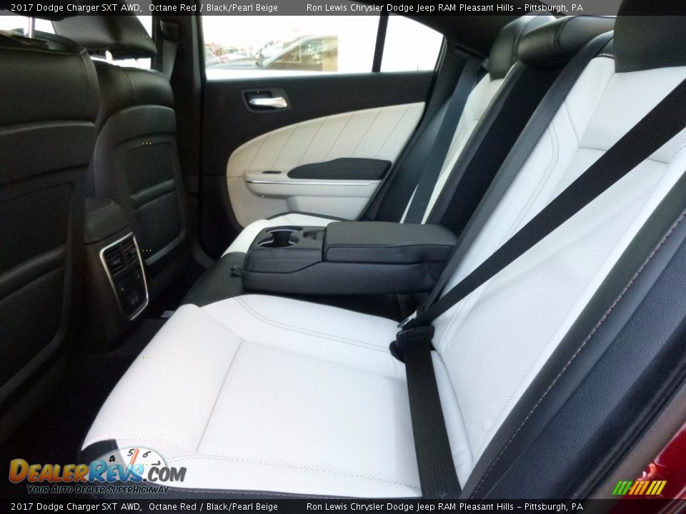 Rear Seat of 2017 Dodge Charger SXT AWD Photo #12