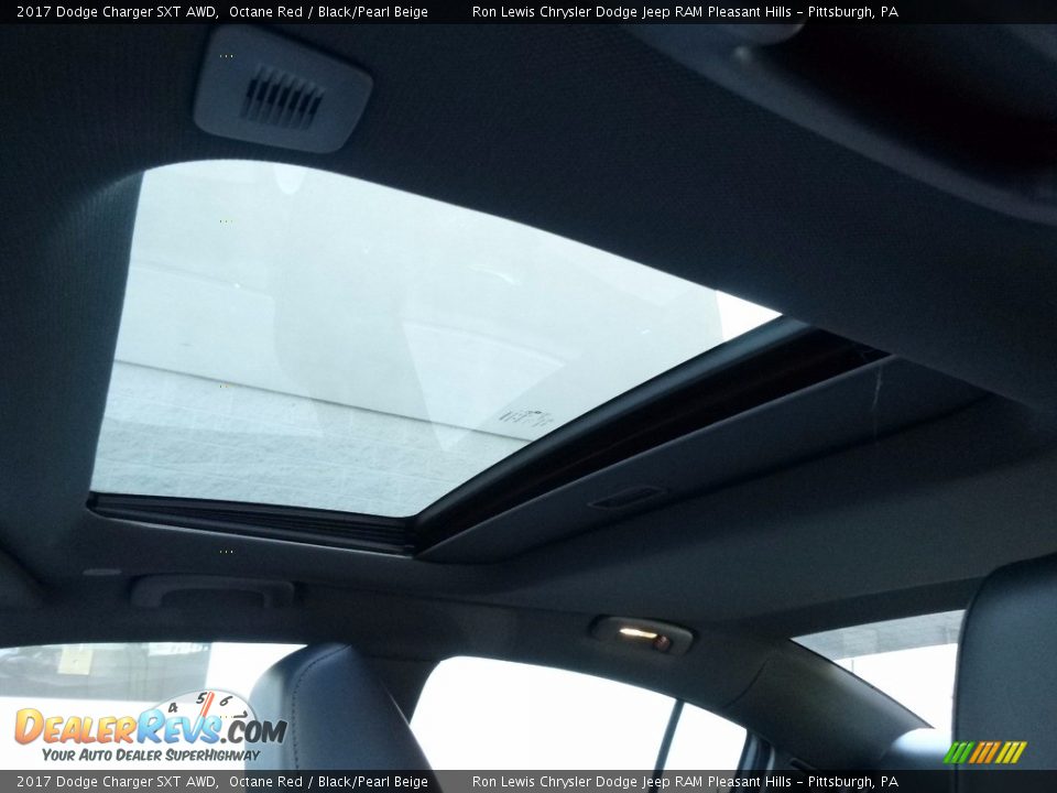 Sunroof of 2017 Dodge Charger SXT AWD Photo #18